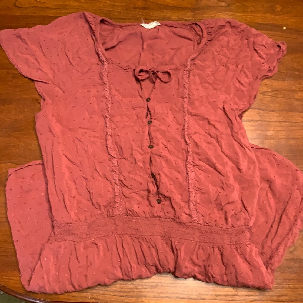 Maroon Romper